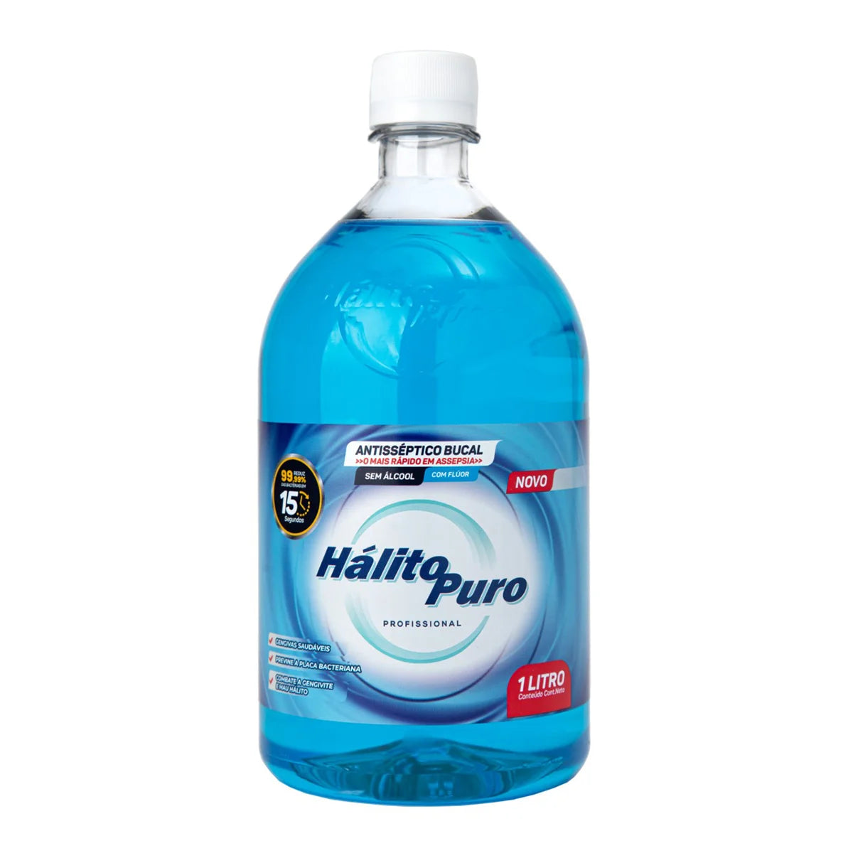 Hálito Puro Antisséptico Bucal Refil 1L