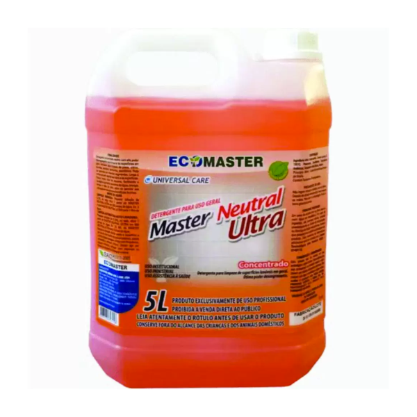 Detergente Para Uso Geral Concentrado Master Neutral Ultra 5L
