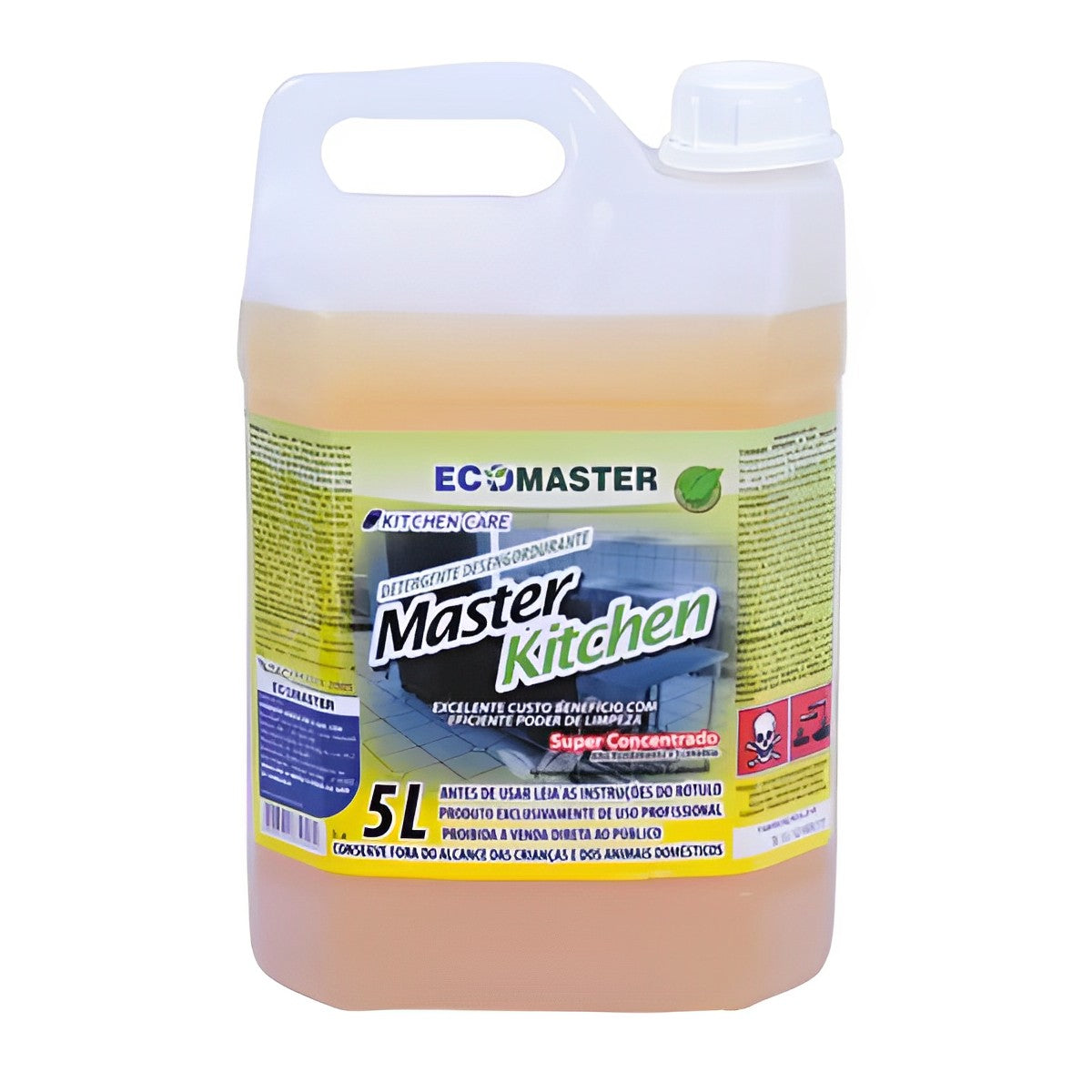Detergente Desengordurante Super Concentrado Master Kitchen 5 L