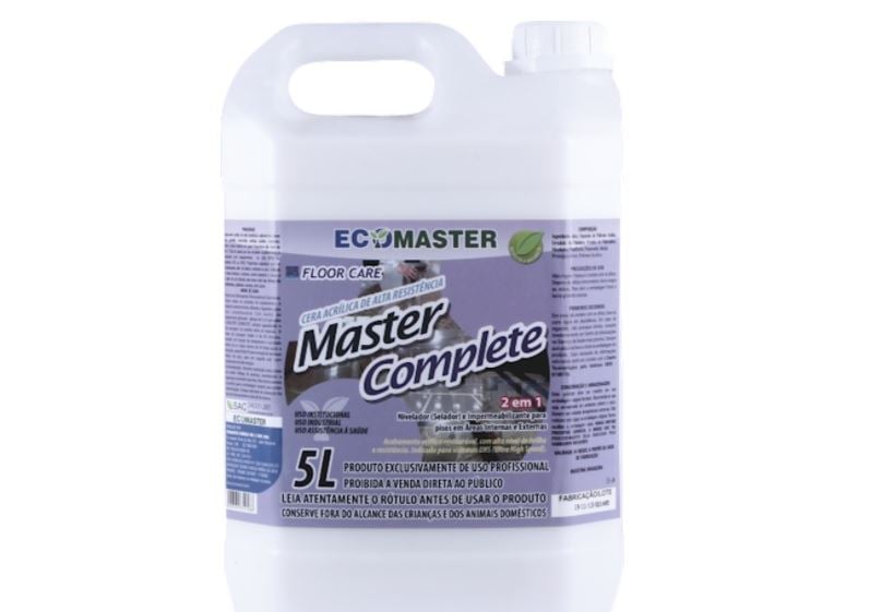 Cera Acrílica Master Complete Selador 5L