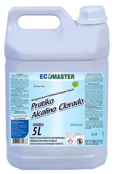 Pratiko Alcalino Clorado 5 L
