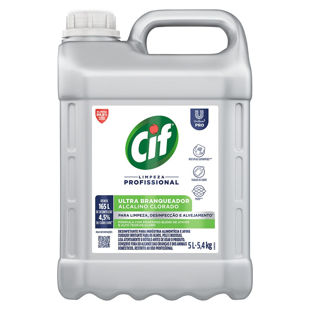 CIF Desengordurante Ultra Branqueador 5?L – Unilever