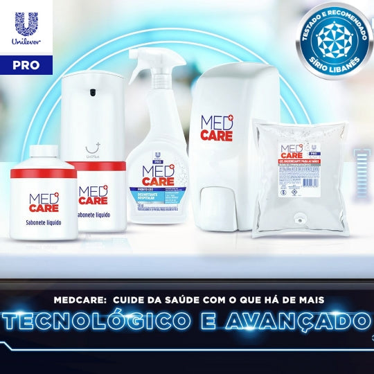 Unilever Sabonete Líquido U+ Medcare 300ml - Refil