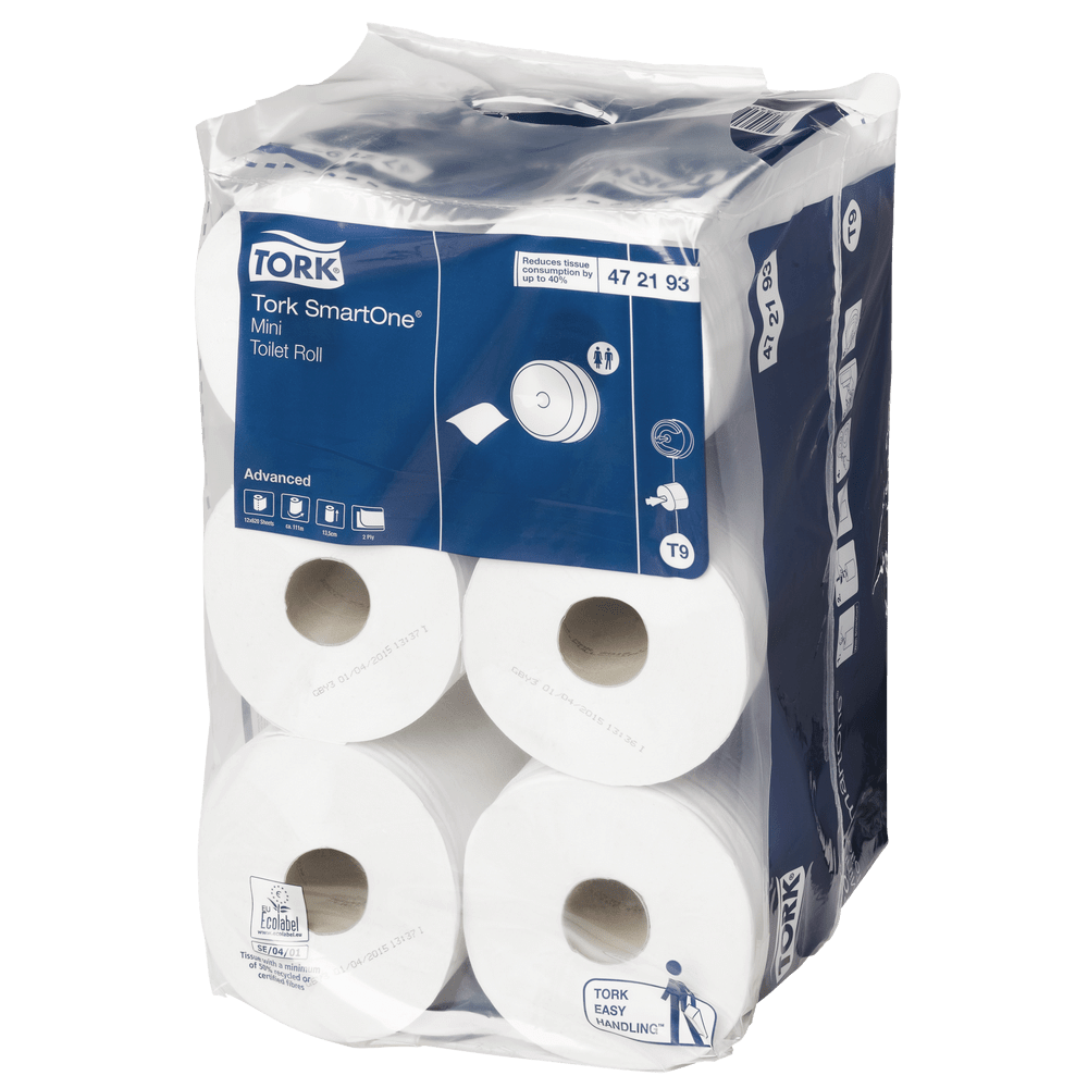 Papel Higiênico Rolo SmartOne T8 Universal Maxi Folha Dupla Tork
