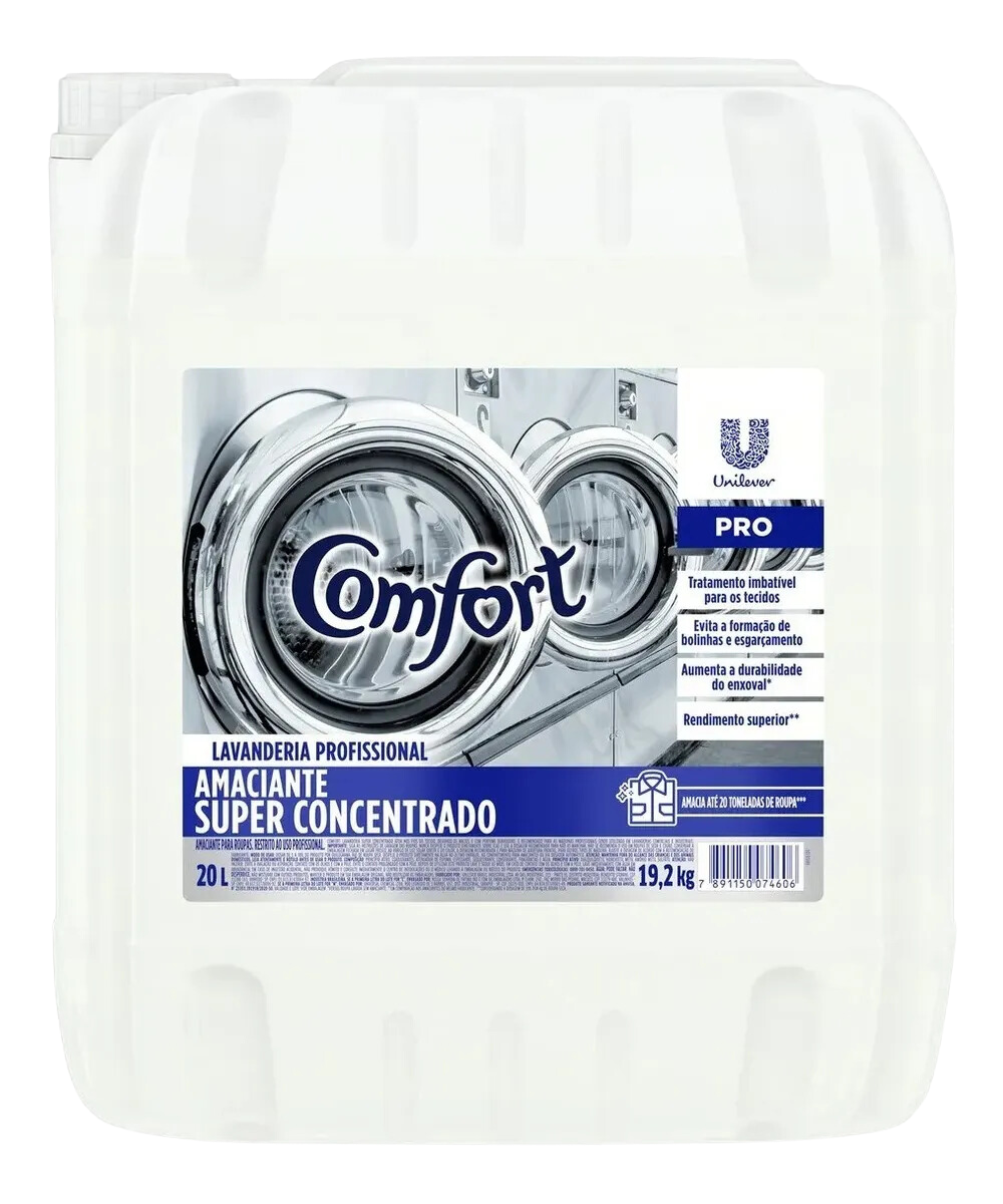 Omo Comfort Amaciante Super Concentrado 20L