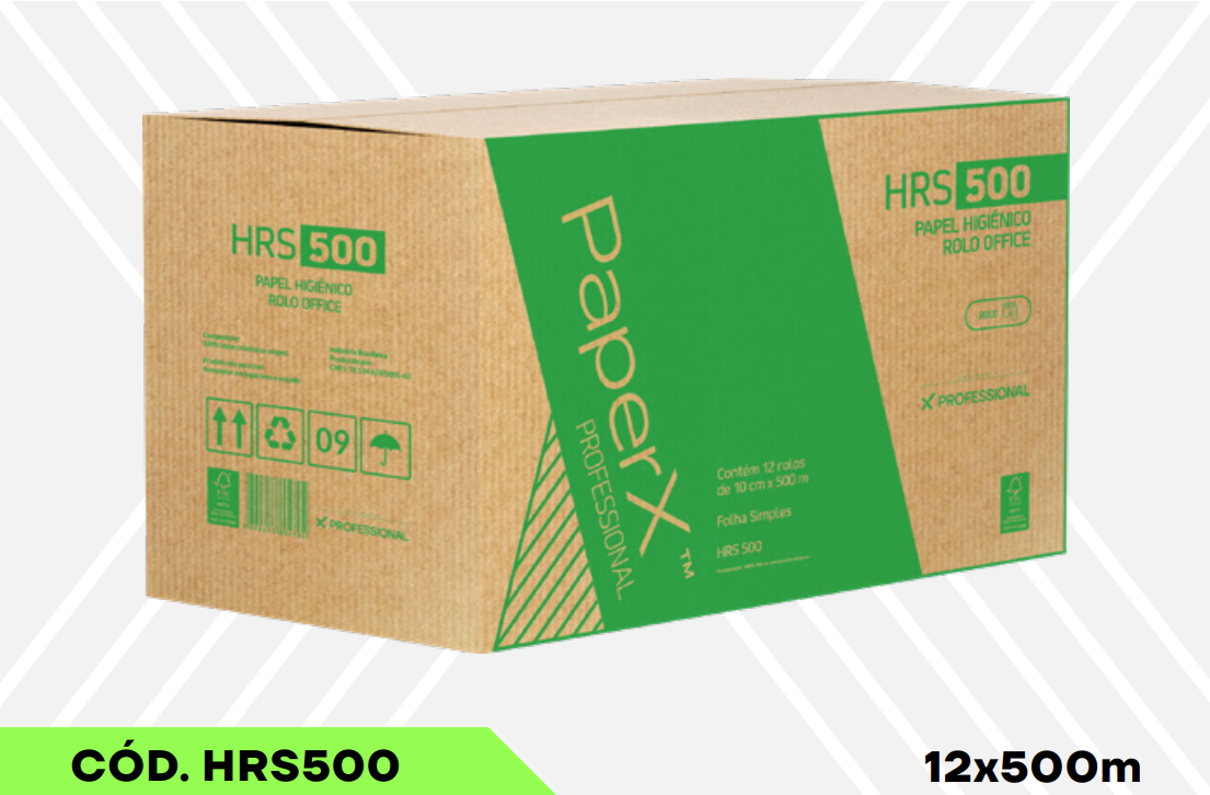 PaperX Papel Higiênico Folha Simples