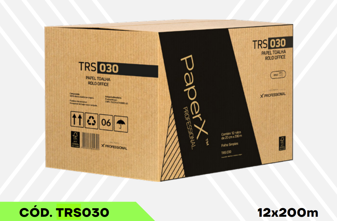 PaperX Papel Toalha Folha Simples