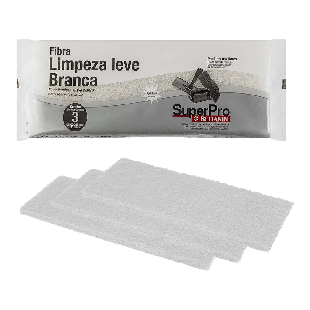 Superpro Fibra Limpeza Leve C/3 Un
