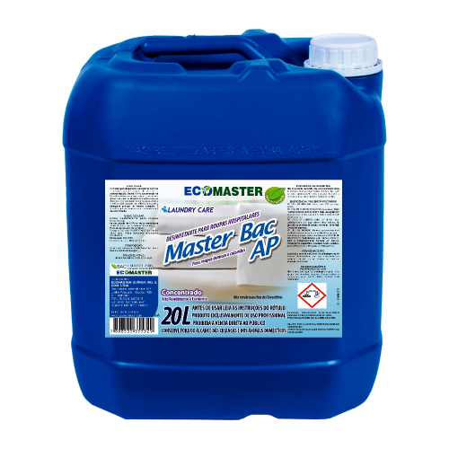 Alvejante à Base de Ácido Peracético Master Bac AP 20L