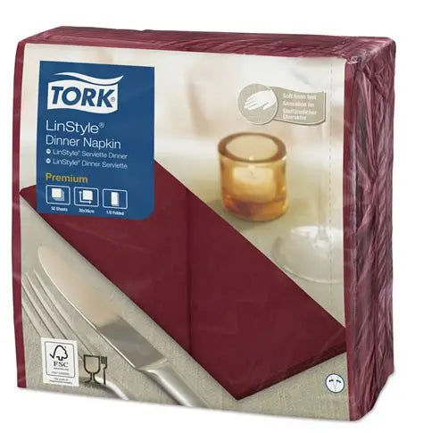 Guardanapo Linstyle Dinner Napkin 1/8 Folded Tork 50 Un