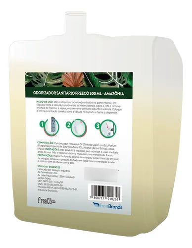 Bloqueador de Odores Sanitários Refil Freecô 500ml