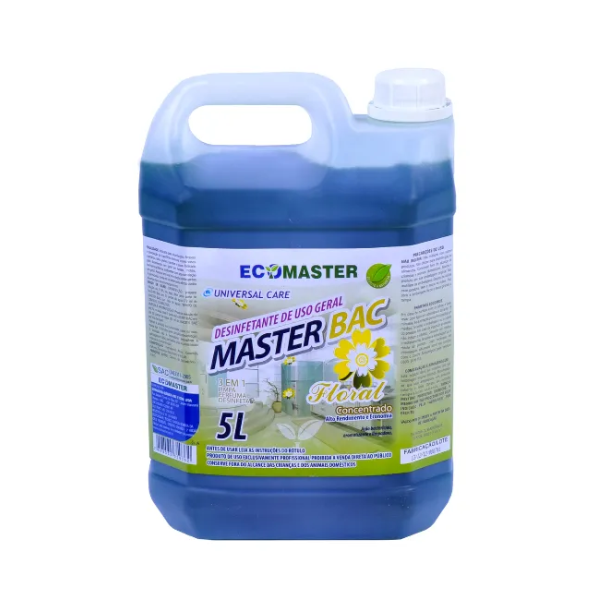 Desinfetante Concentrado Master Bac 5 L