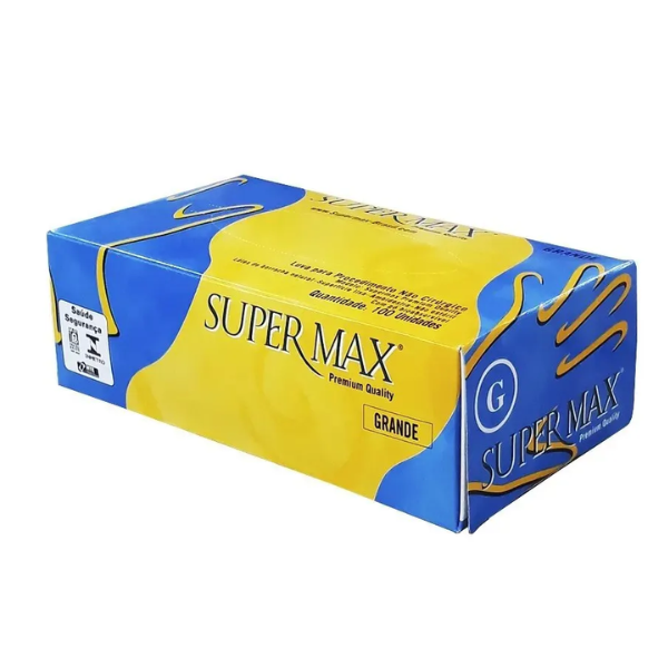 Luva Procedimento com Pó Supermax