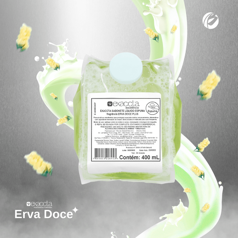 Sabonete Espuma Refil Exaccta