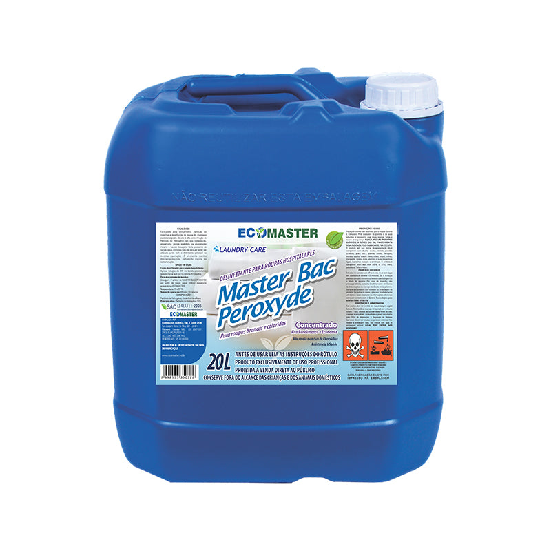 Alvejante A Base De Peróxido De Hidrogênio Master Bac Peroxyde