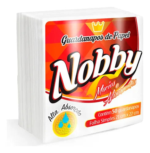 Ipel Nobby Guardanapo Folha Simples 21X22Cm
