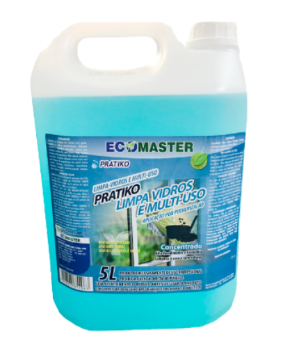 Master Pratiko Limpa Vidros E Multiuso 5L