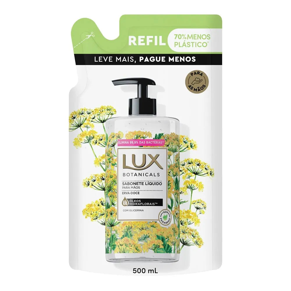 Refil Lux Erva Doce Sabonete Líquido