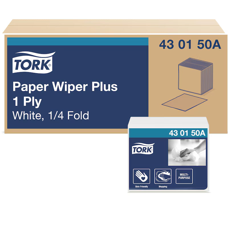 Tork Paper Wiper Plus White