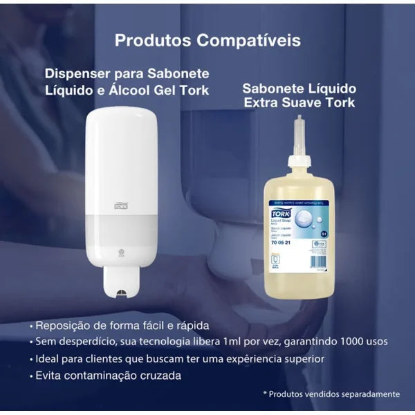 Tork Sabonete Líquido Extra Suave Bladder 1,4L