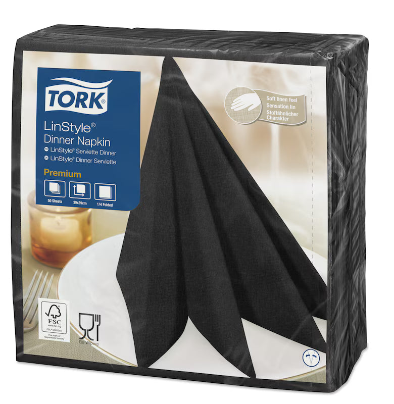 Guardanapo Linstyle Dinner Napkin 1/8 Folded Tork 50 Un