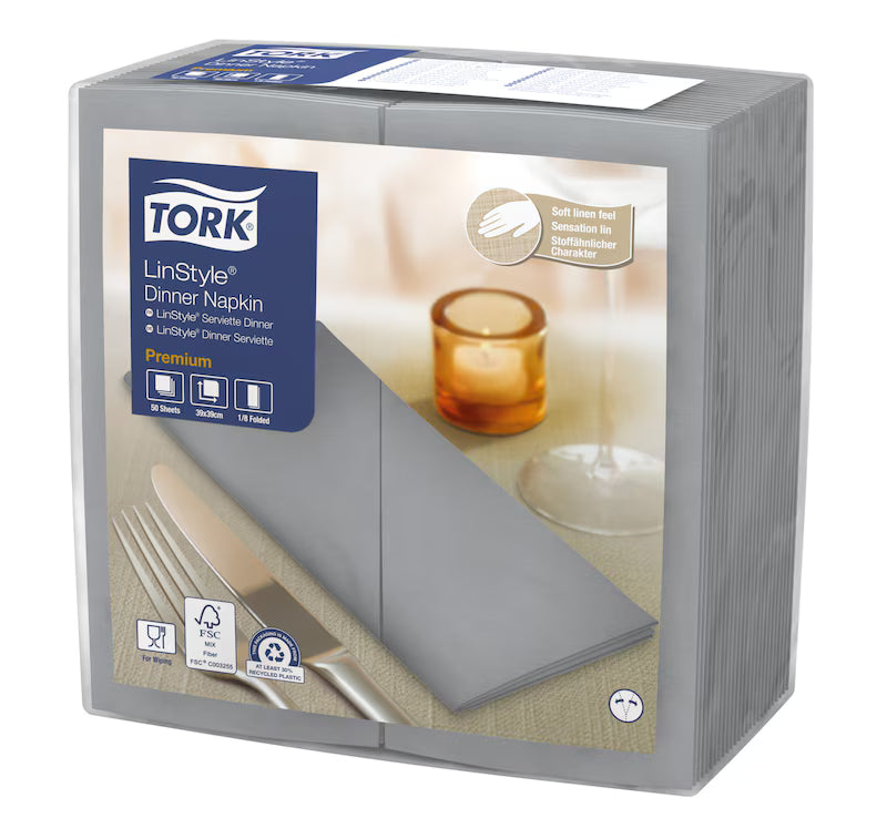 Guardanapo Linstyle Dinner Napkin 1/8 Folded Tork 50 Un