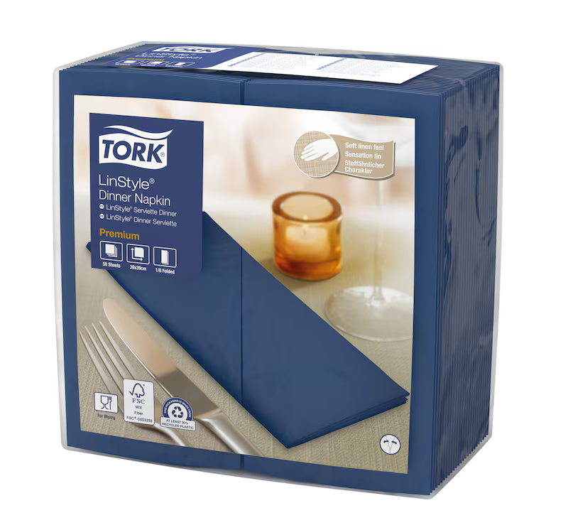 Guardanapo Linstyle Dinner Napkin 1/8 Folded Tork 50 Un
